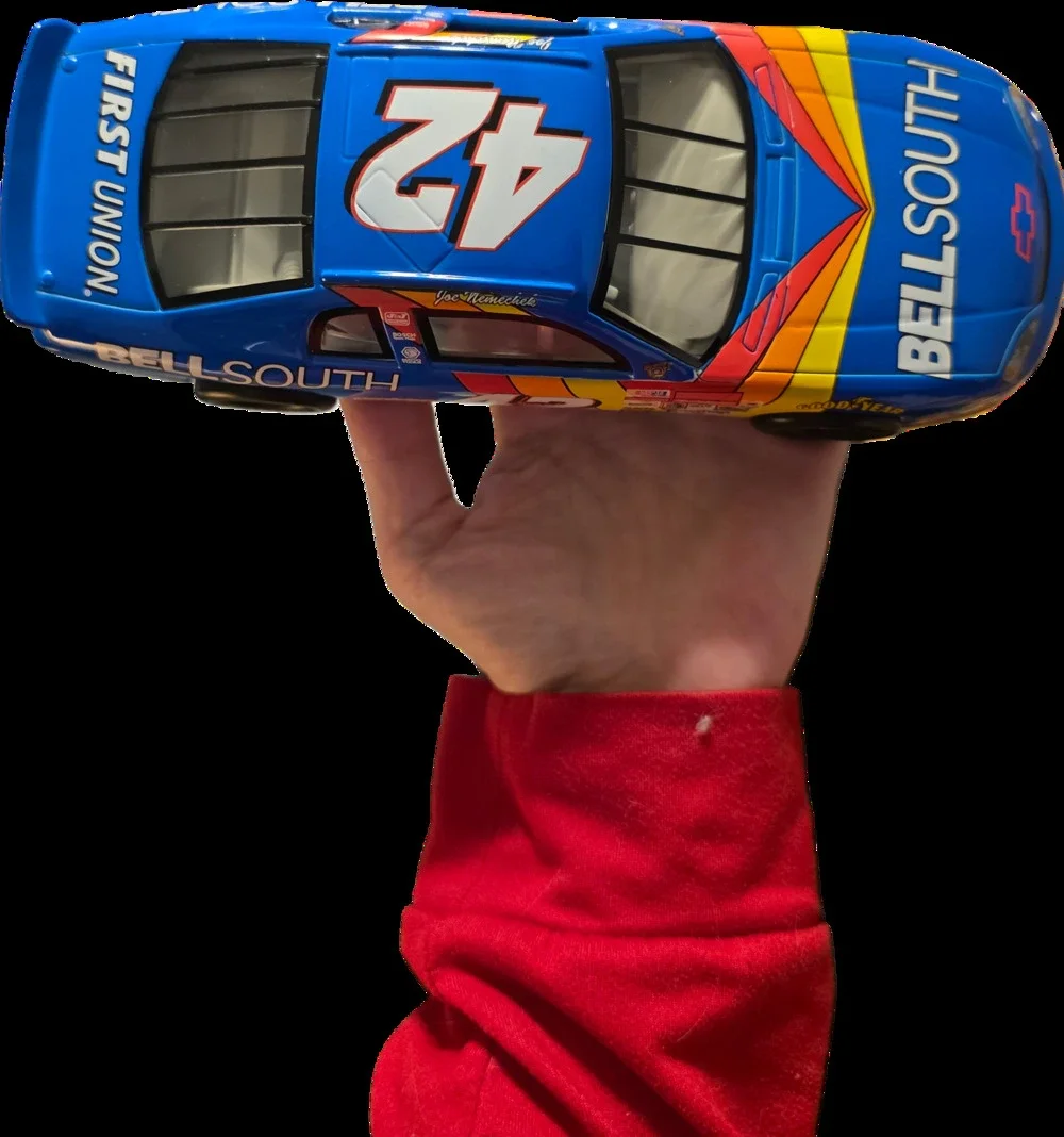 1997 Hot Wheels Pro Racing Joe Nemechek #42 BellSouth Chevy Monte Carlo 1:24